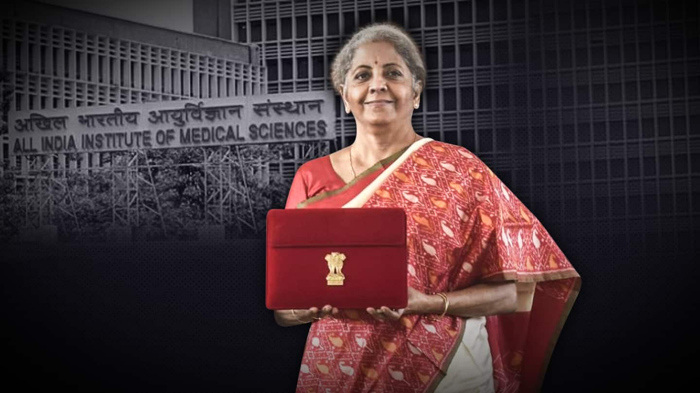Nirmala Sitharaman increases outlay for AIIMS by Rs. 310 crore