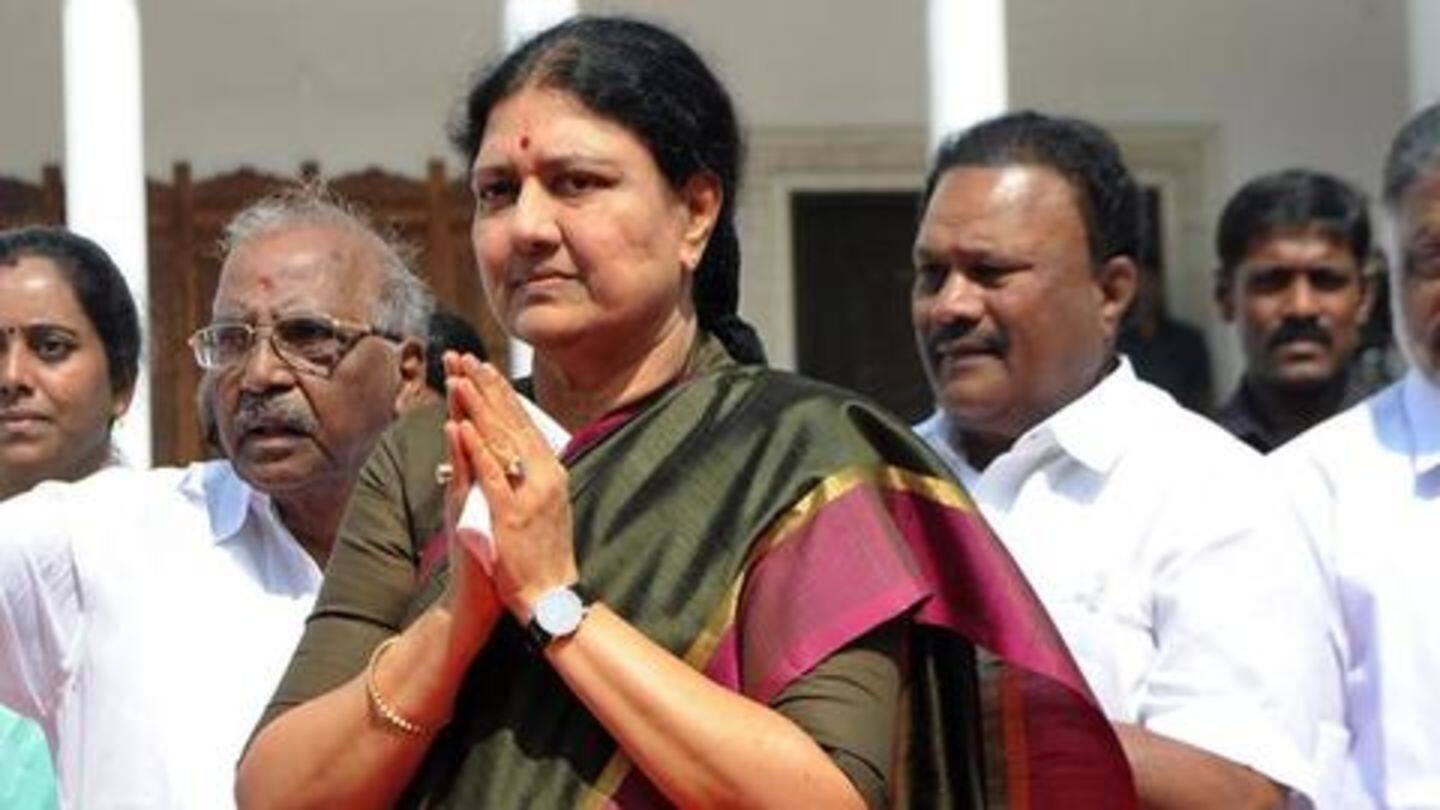 Sasikala is enjoying VIP-treatment in prison, has 5 rooms, cook