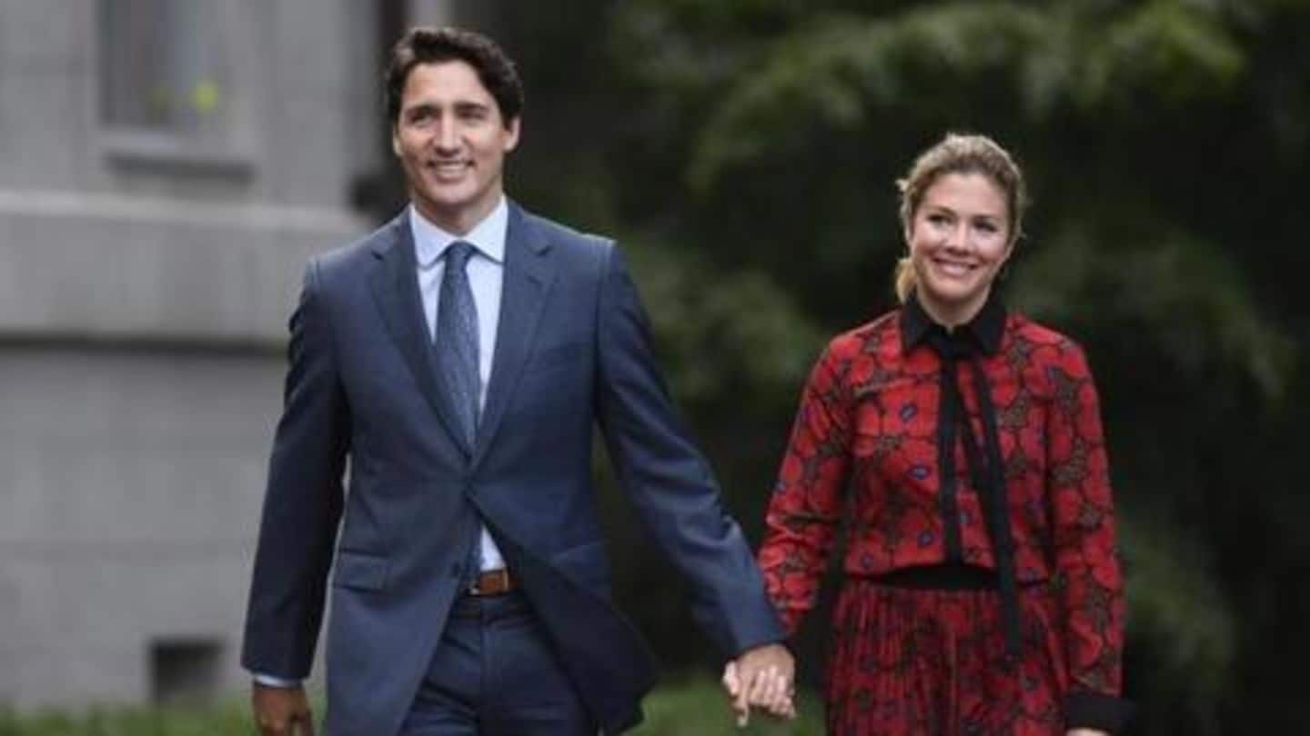 Canadian PM Justin Trudeau's wife, Sophie, tests positive for coronavirus