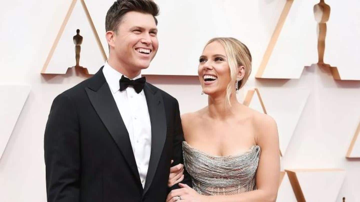 Just married! Scarlett Johansson ties the knot with Colin Jost