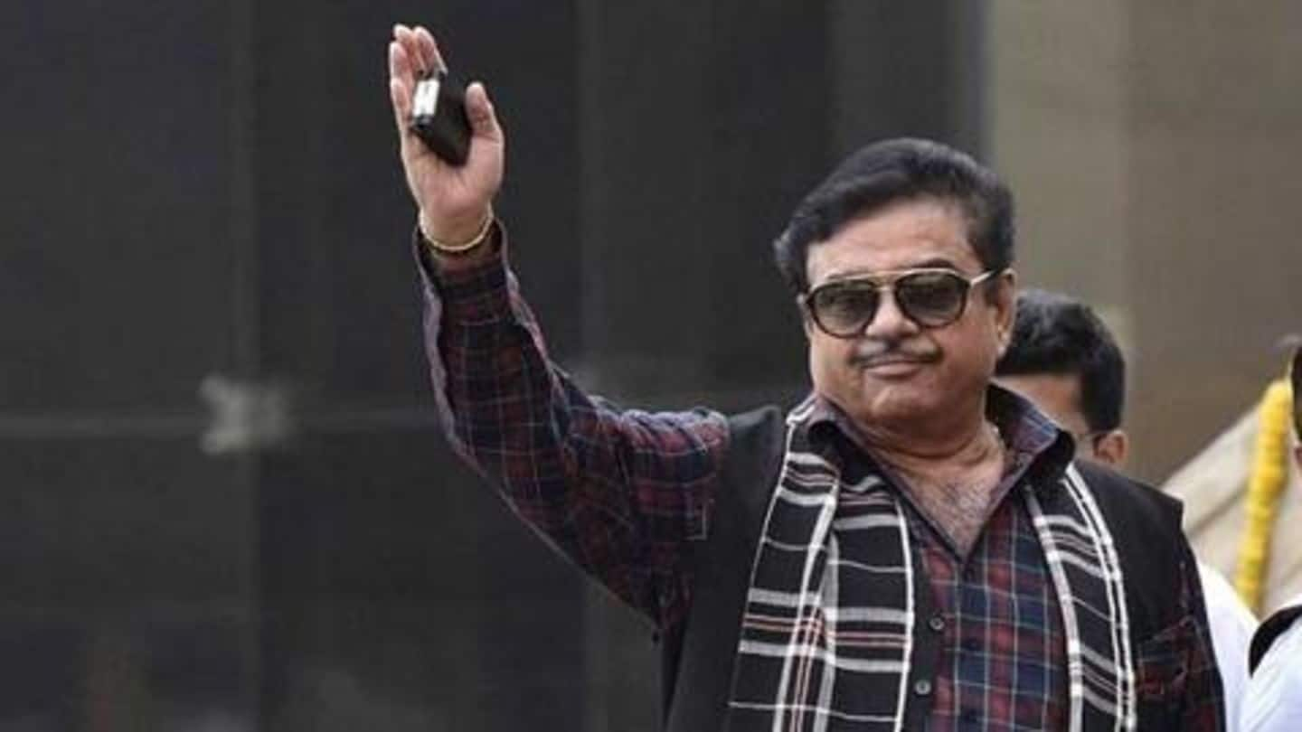 Slip of tongue: Shatrughan Sinha on calling Jinnah Congress' member