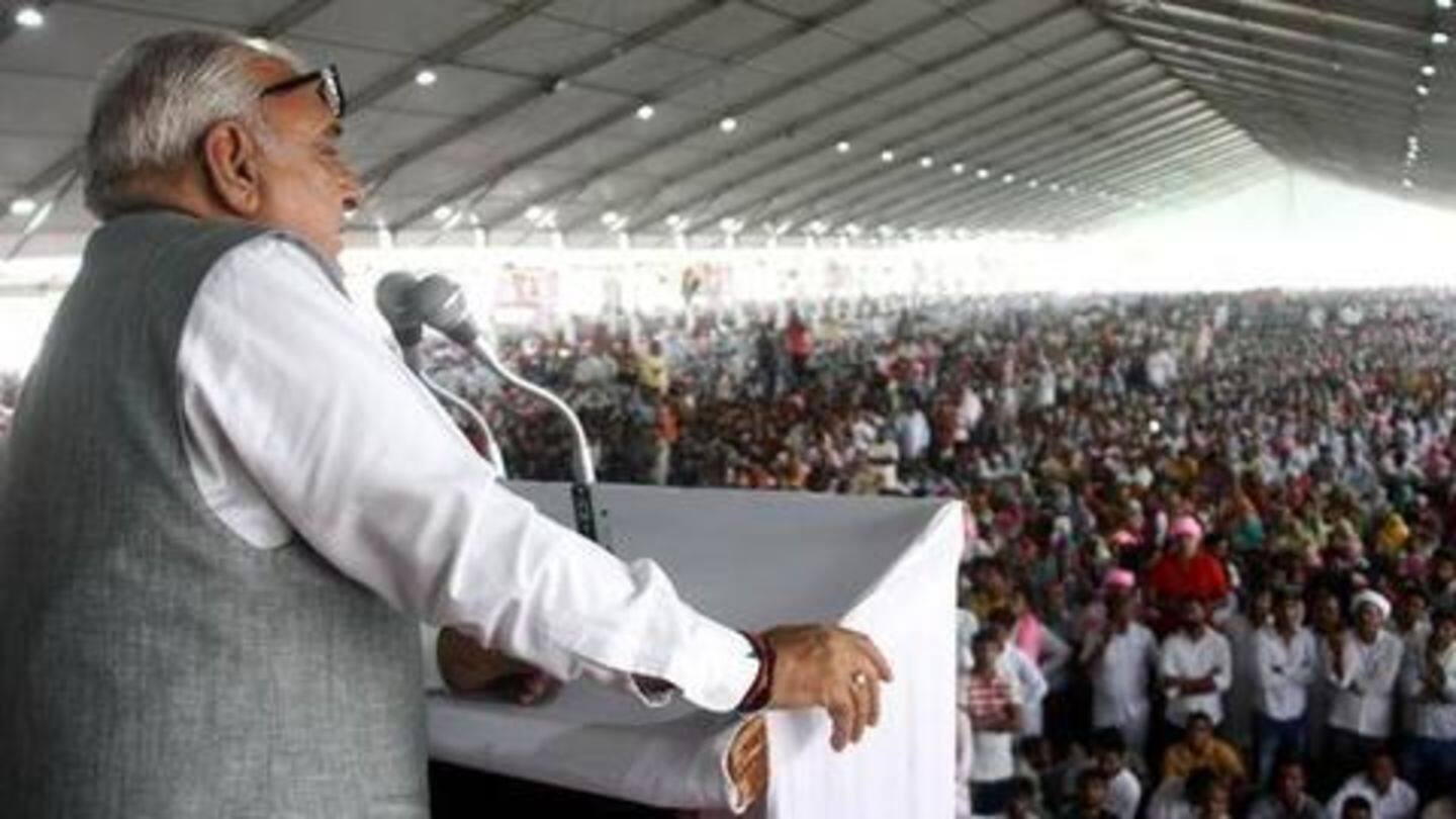 I don't compromise on patriotism and self-respect, announced Hooda I don't compromise on patriotism and self-respect, announced Hooda