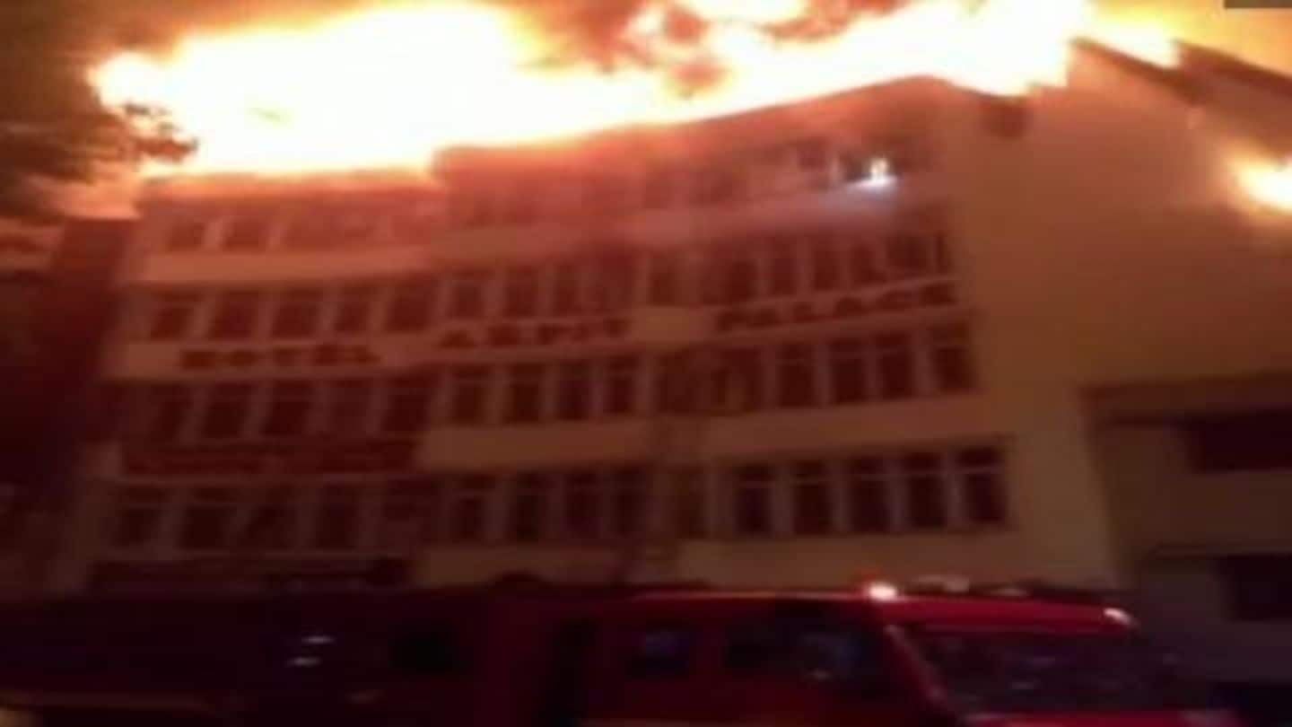 Karol Bagh hotel fire: 17, including child, killed