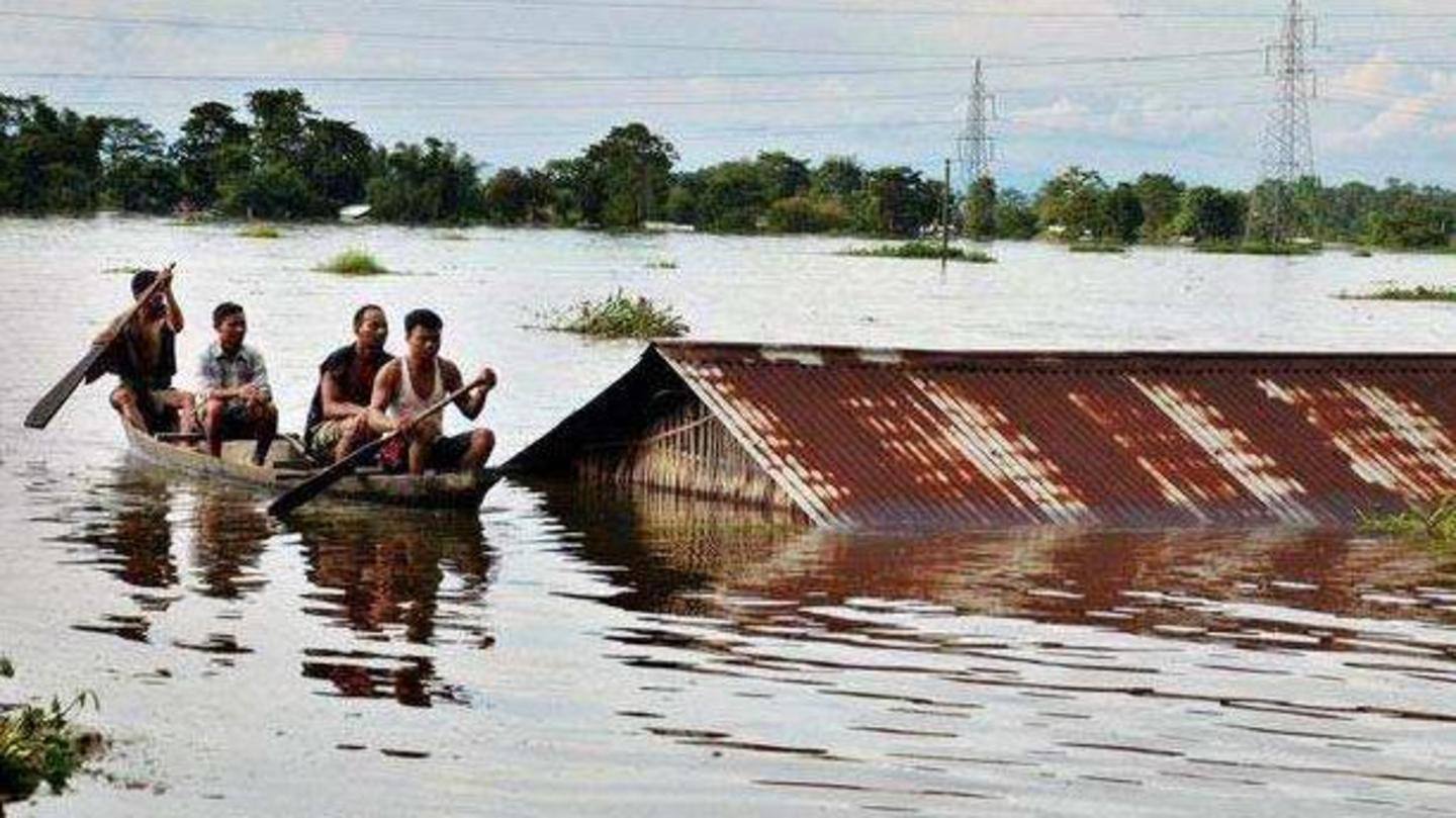 Assam is also suffering, over 100 died in floods Assam is also suffering, over 100 died in floods