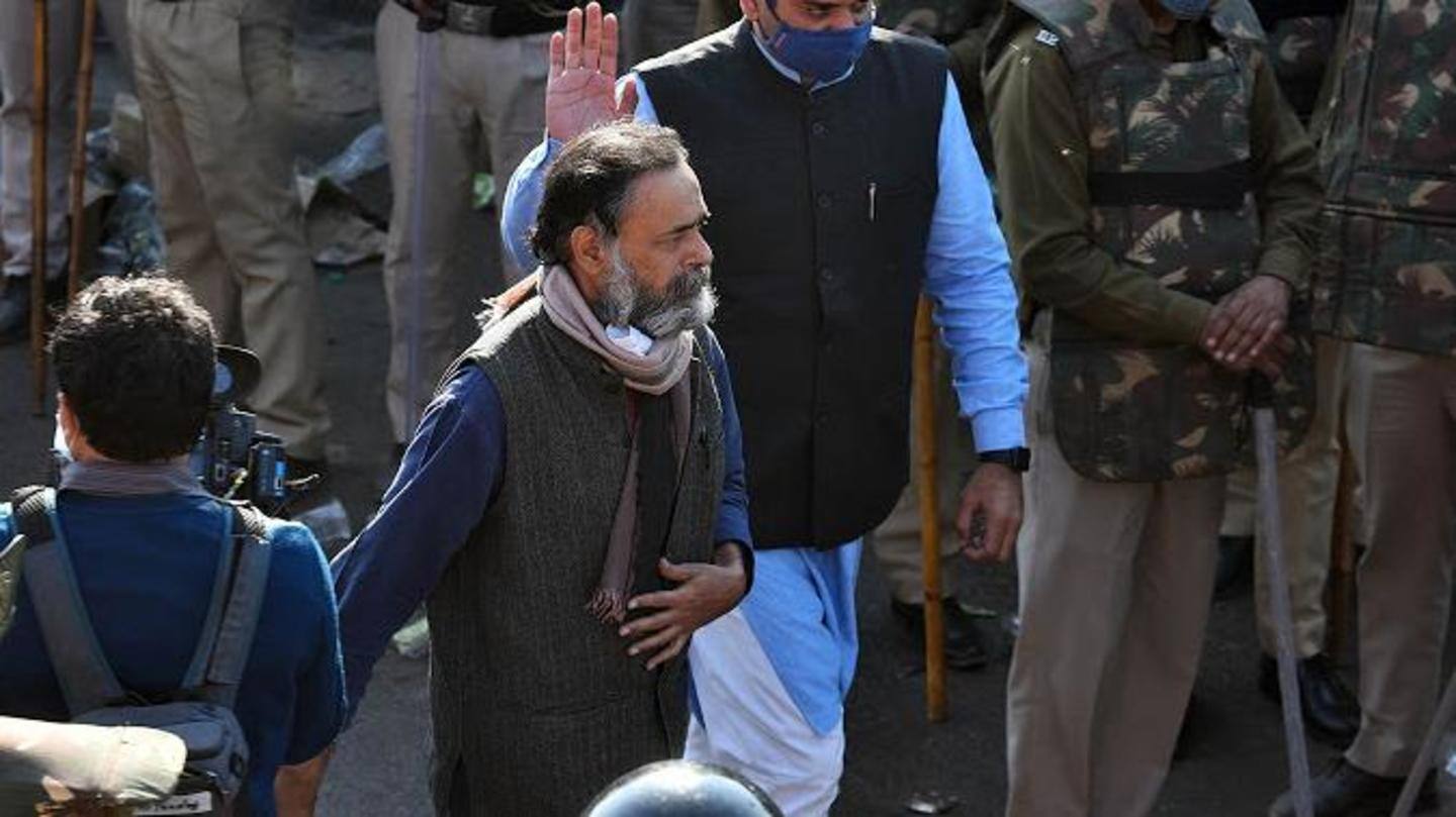 Yadav claimed farmers will celebrate R-Day with a rally Yadav claimed farmers will celebrate R-Day with a rally