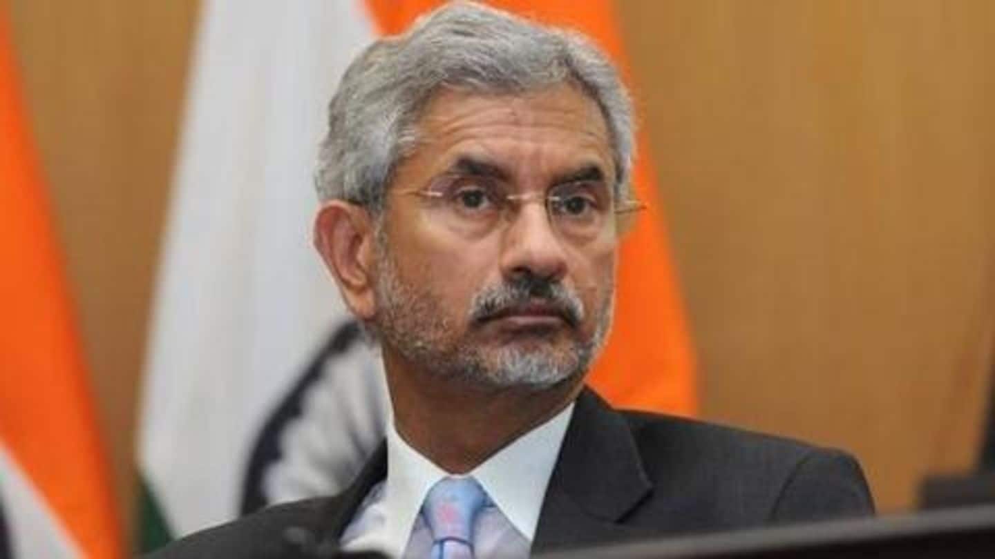 Before UNSC meeting, Jaishankar spoke to US official Before UNSC meeting, Jaishankar spoke to US official