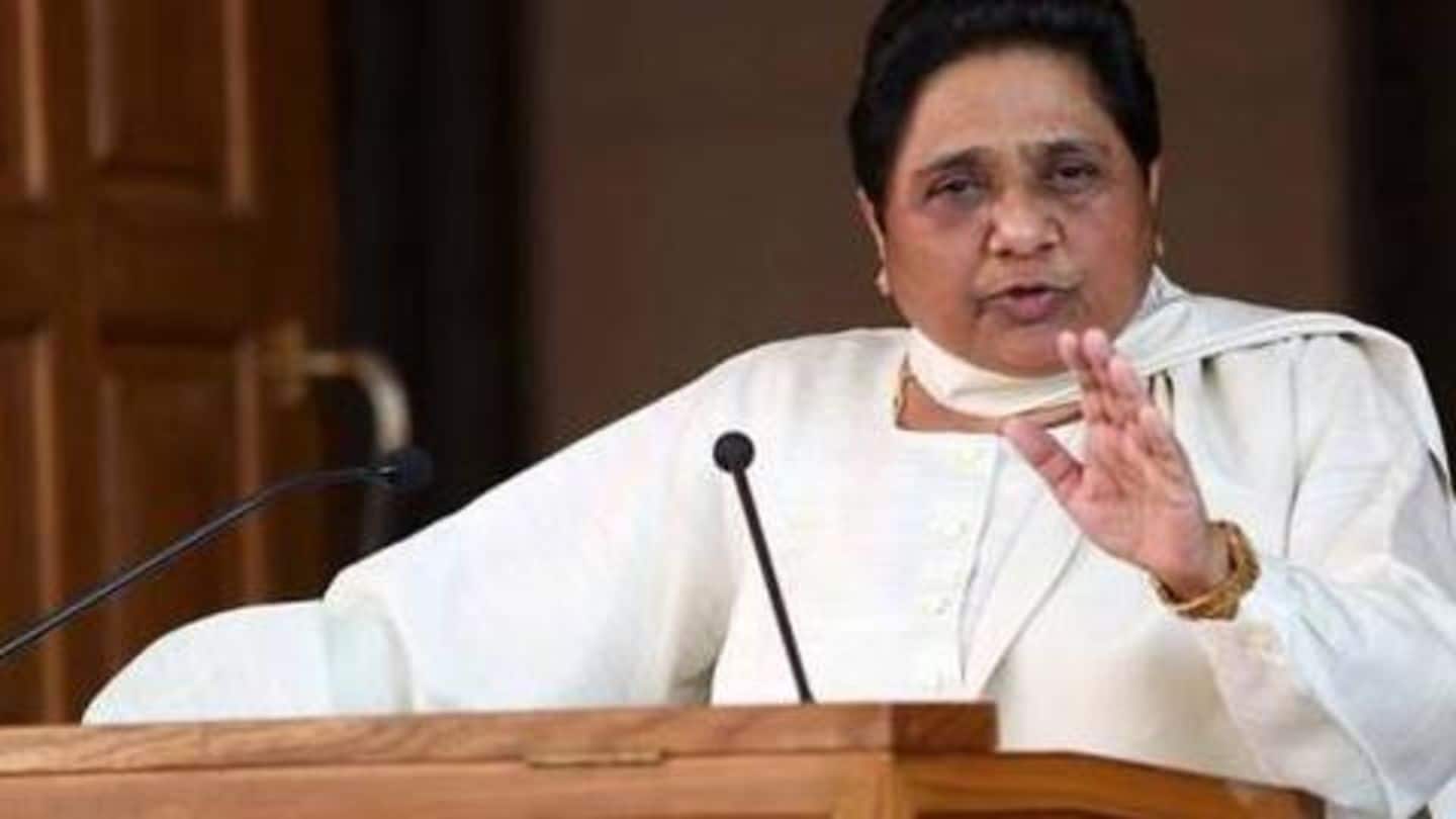 Mayawati won't contest elections, but will seek votes for Mulayam