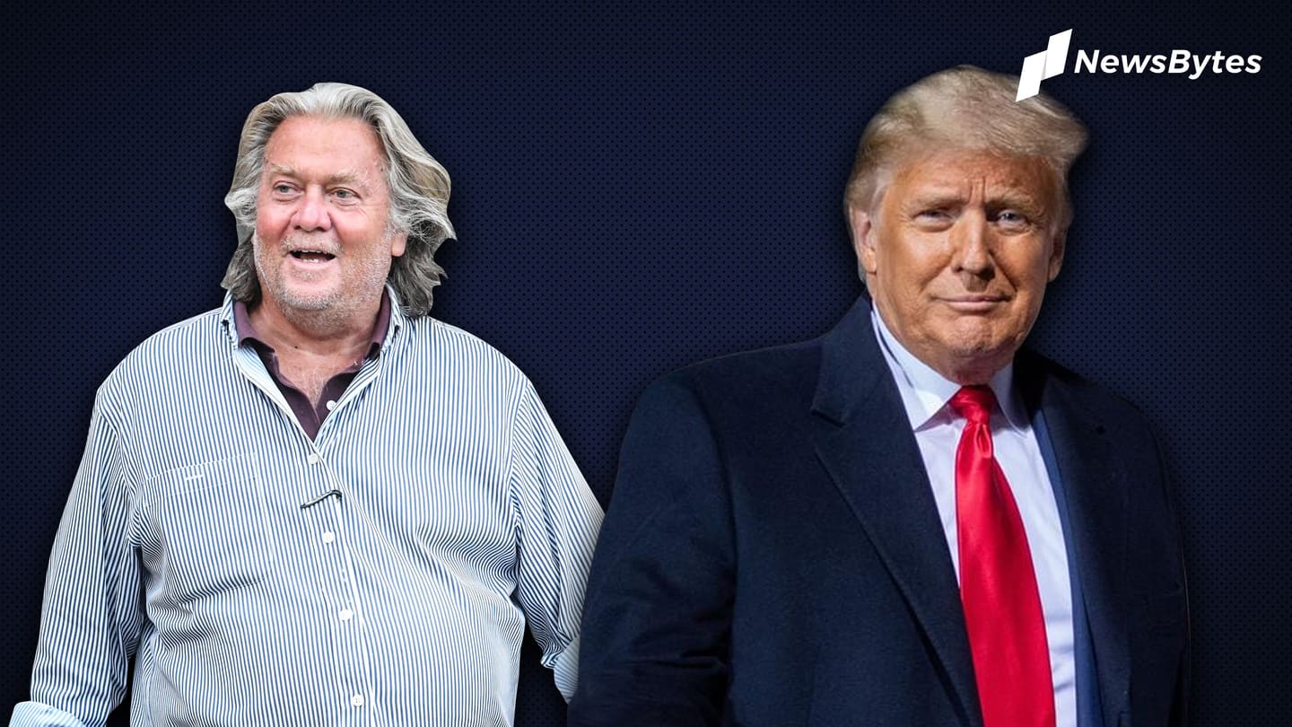Steve Bannon and John Bolton included in the list Steve Bannon and John Bolton included in the list