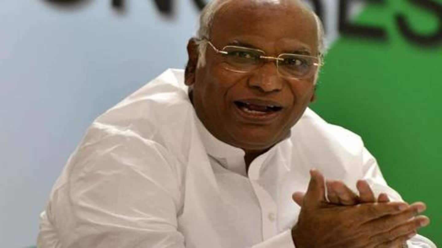 Congress has already fielded Mallikarjun Kharge from one seat Congress has already fielded Mallikarjun Kharge from one seat