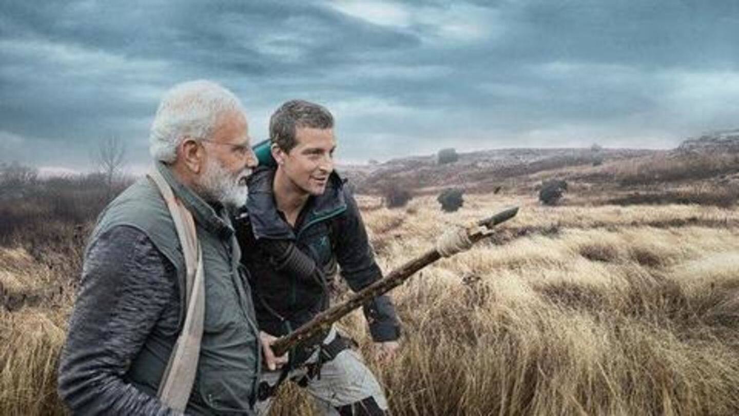 Modi features in 'Man vs. Wild'. Now, we've seen everything!