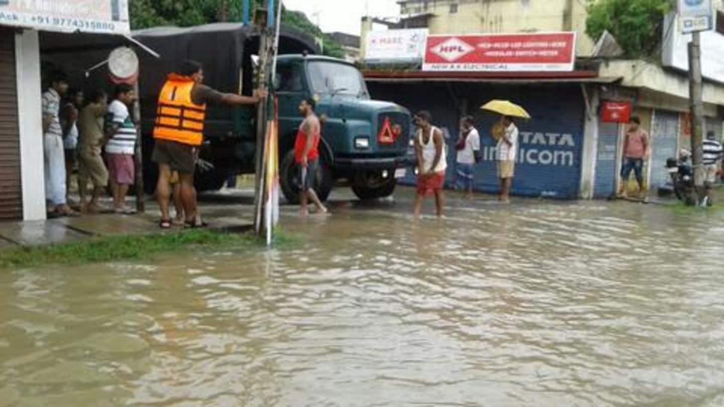 Tripura: Thunderstorms, heavy rains wreak havoc; over 700 become homeless