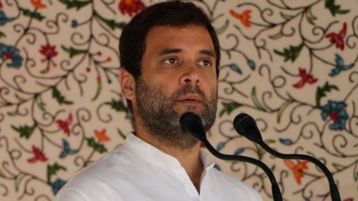 20% poorest families will get Rs. 72,000/year, promises Rahul Gandhi