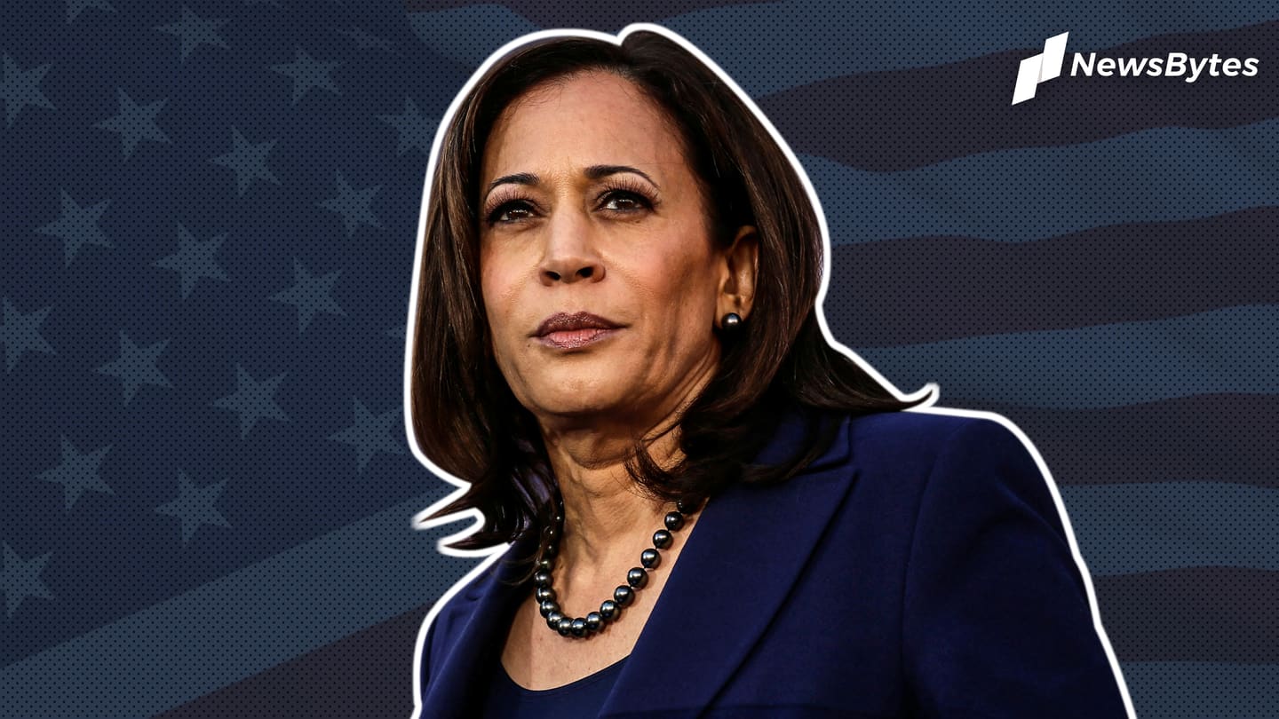In her speech, Harris said Trump compromised values of US In her speech, Harris said Trump compromised values of US