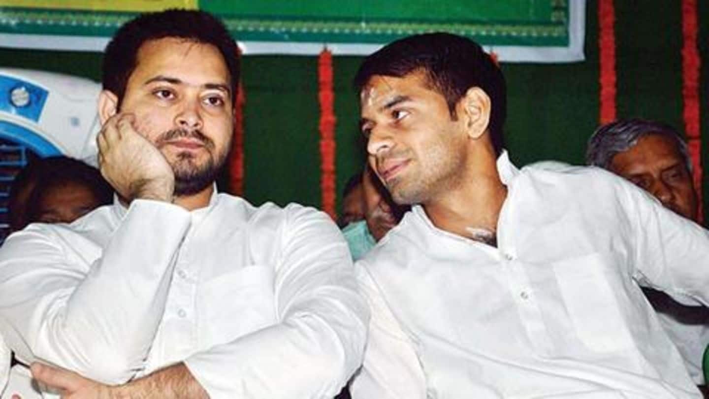 Yadav brothers fighting again? Now, Tej calls himself 'second Lalu'