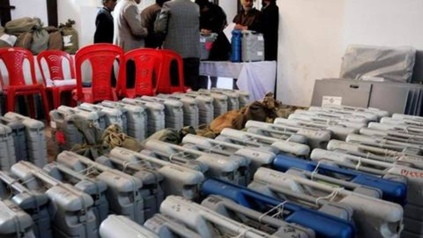 Lok Sabha elections: Opposition parties spent night outside EVM strongrooms