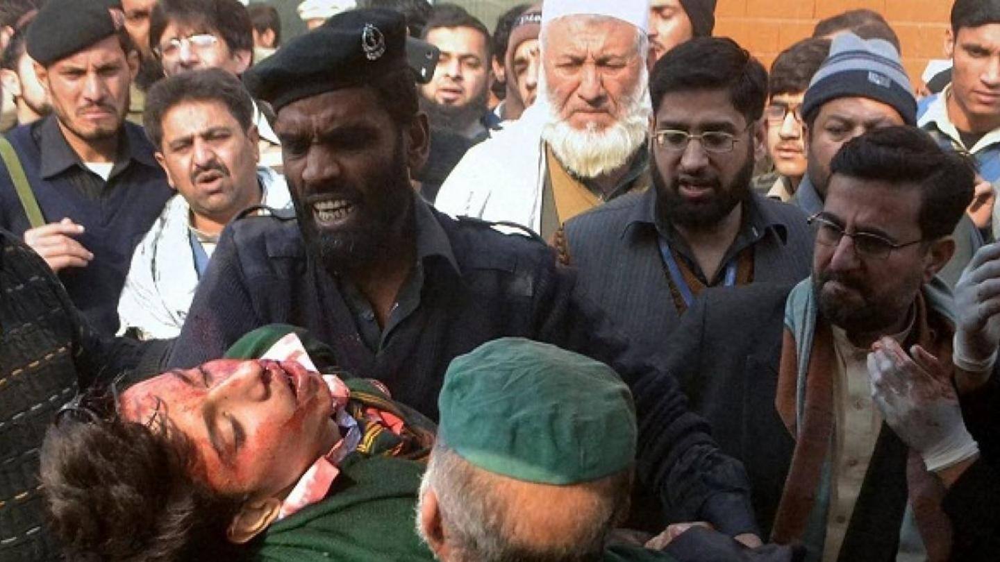 Pakistan blamed Indian for Peshawar Army School massacre Pakistan blamed Indian for Peshawar Army School massacre