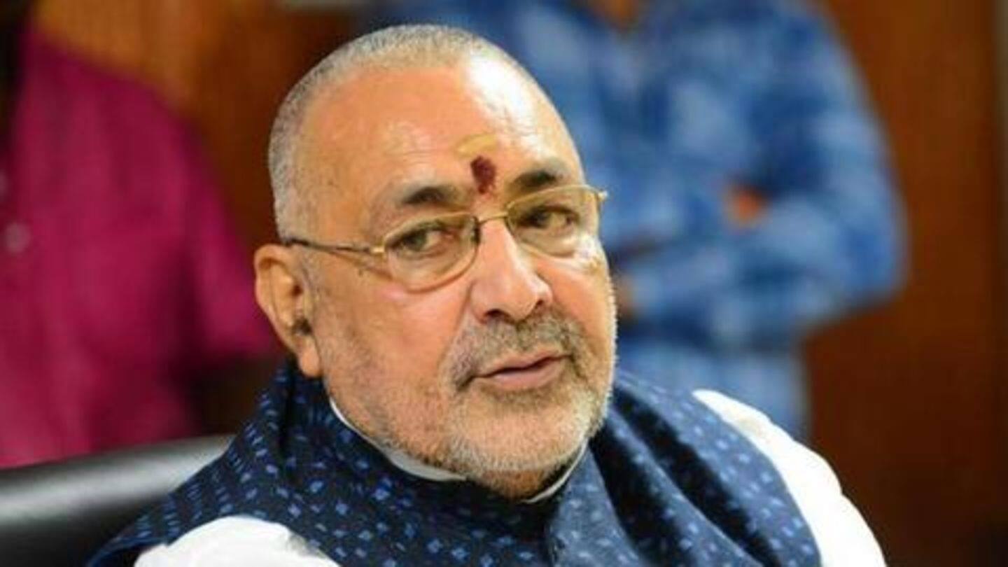 Suicide bombers being trained at Shaheen Bagh: BJP's Giriraj Singh