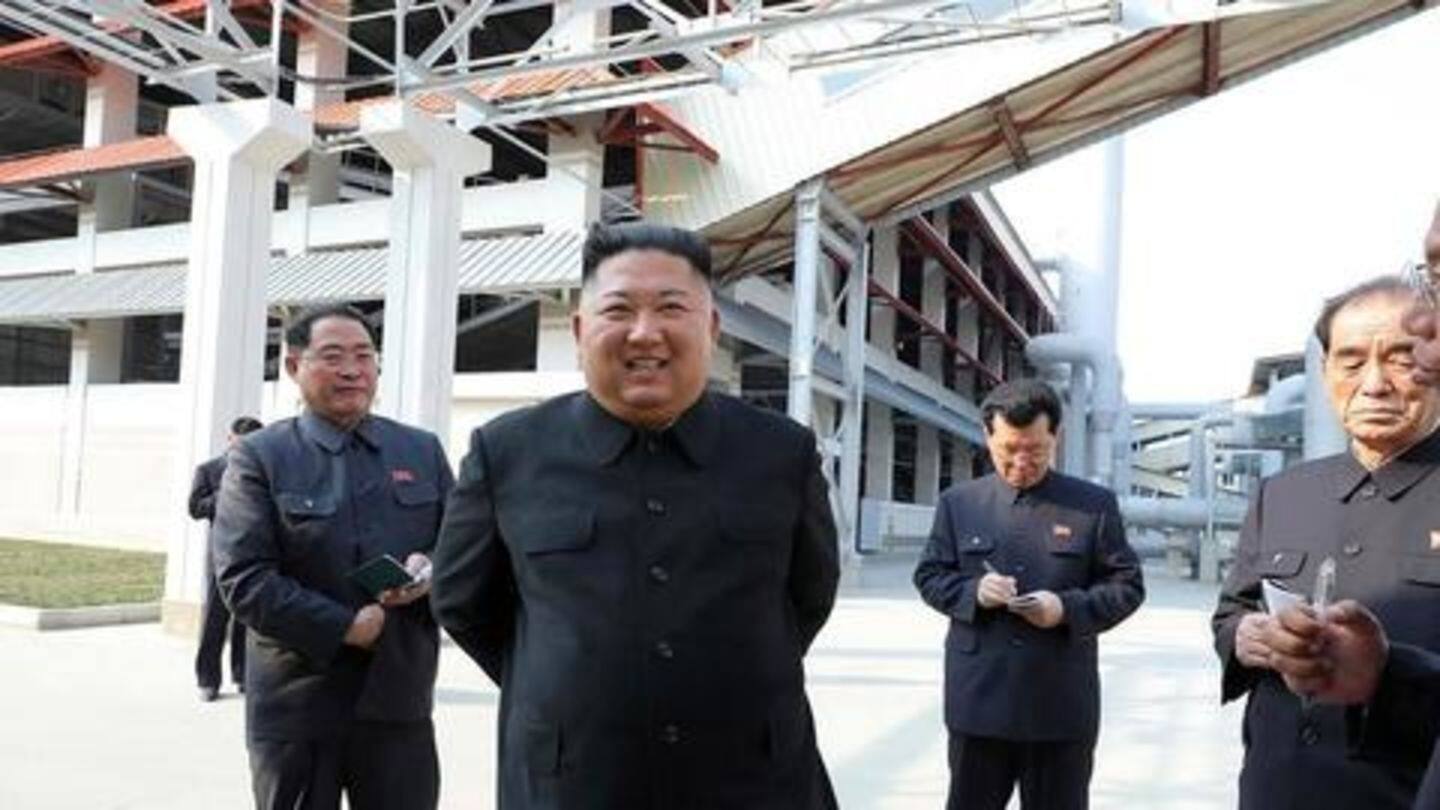 Kim smiled at the event, attendees gave him thunderous welcome Kim smiled at the event, attendees gave him thunderous welcome