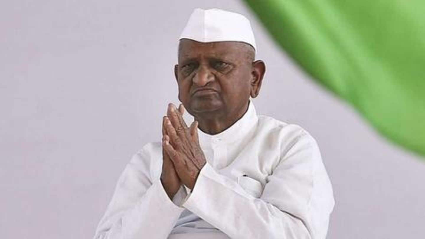 Fasting Anna Hazare says BJP 'used him' in 2014