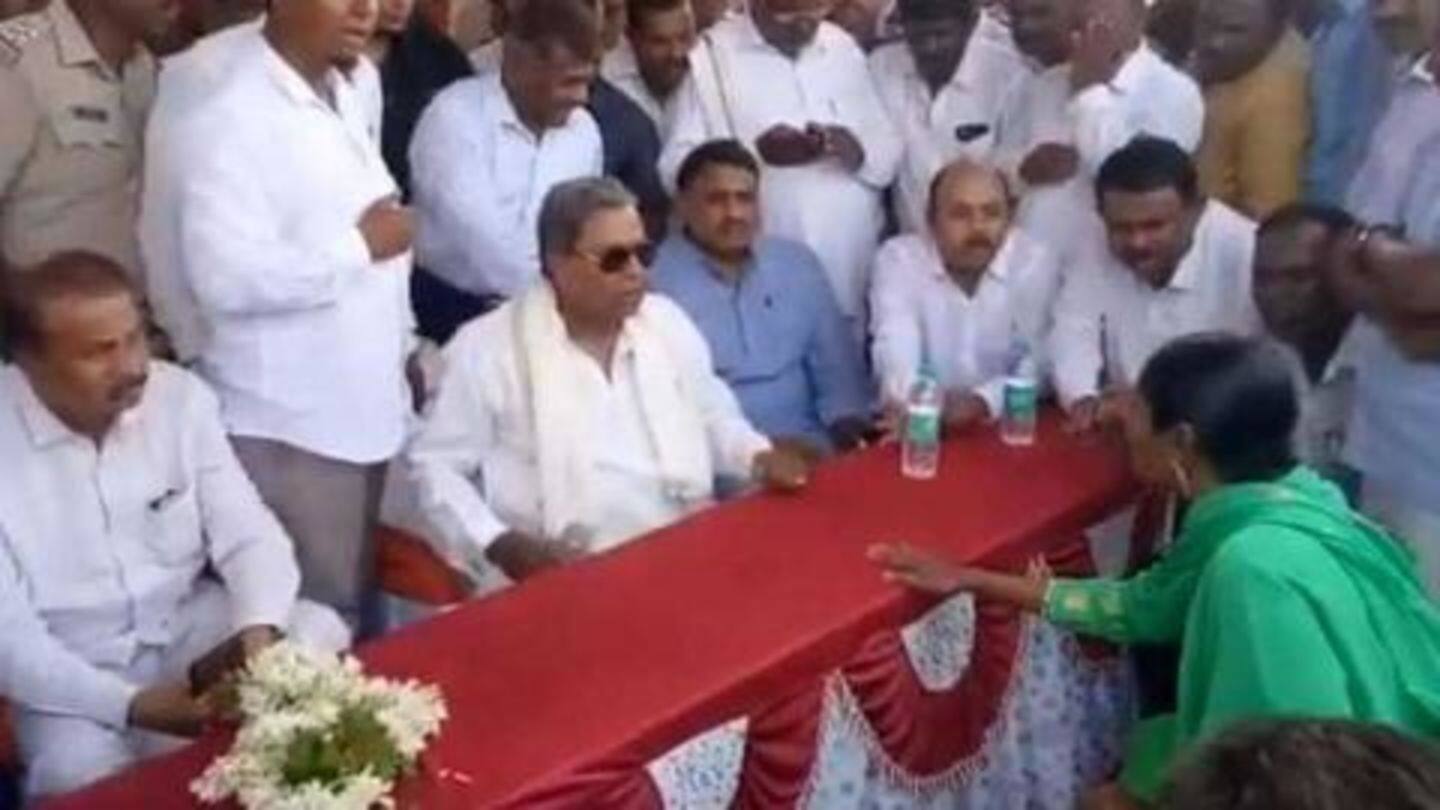 Siddaramaiah is known for misbehaving with people Siddaramaiah is known for misbehaving with people