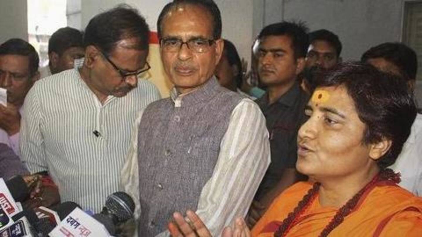 Fatima said Pragya was hurting reputation of Shivraj Singh Chouhan Fatima said Pragya was hurting reputation of Shivraj Singh Chouhan