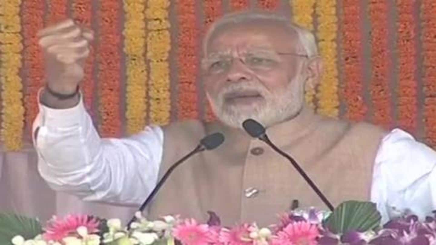 Teach Congress a lesson, PM Modi urges Bastar residents Teach Congress a lesson, PM Modi urges Bastar residents