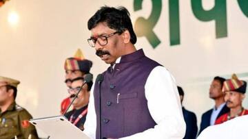 Hemant Soren takes oath as Jharkhand's CM for second time