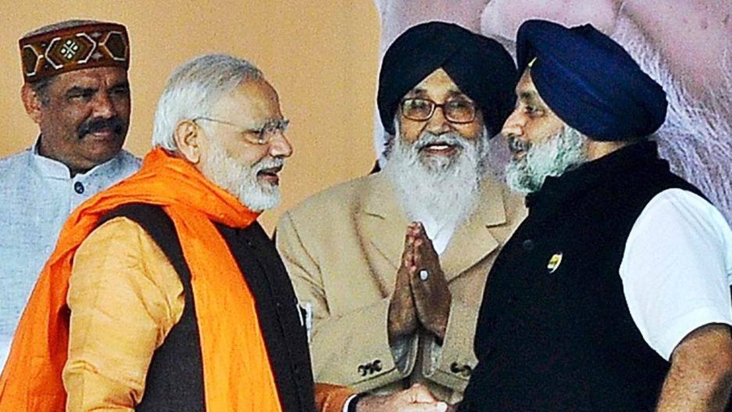 Akalis leave NDA; Sukhbir urges parties to unite against Centre