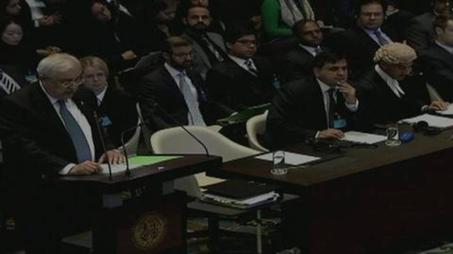 Looking at what Pakistan said during proceedings Looking at what Pakistan said during proceedings