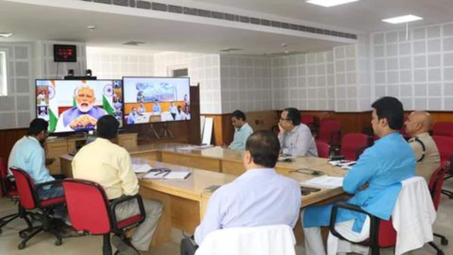 PM video calls CMs, promotes staggered relaxation after lockdown ends