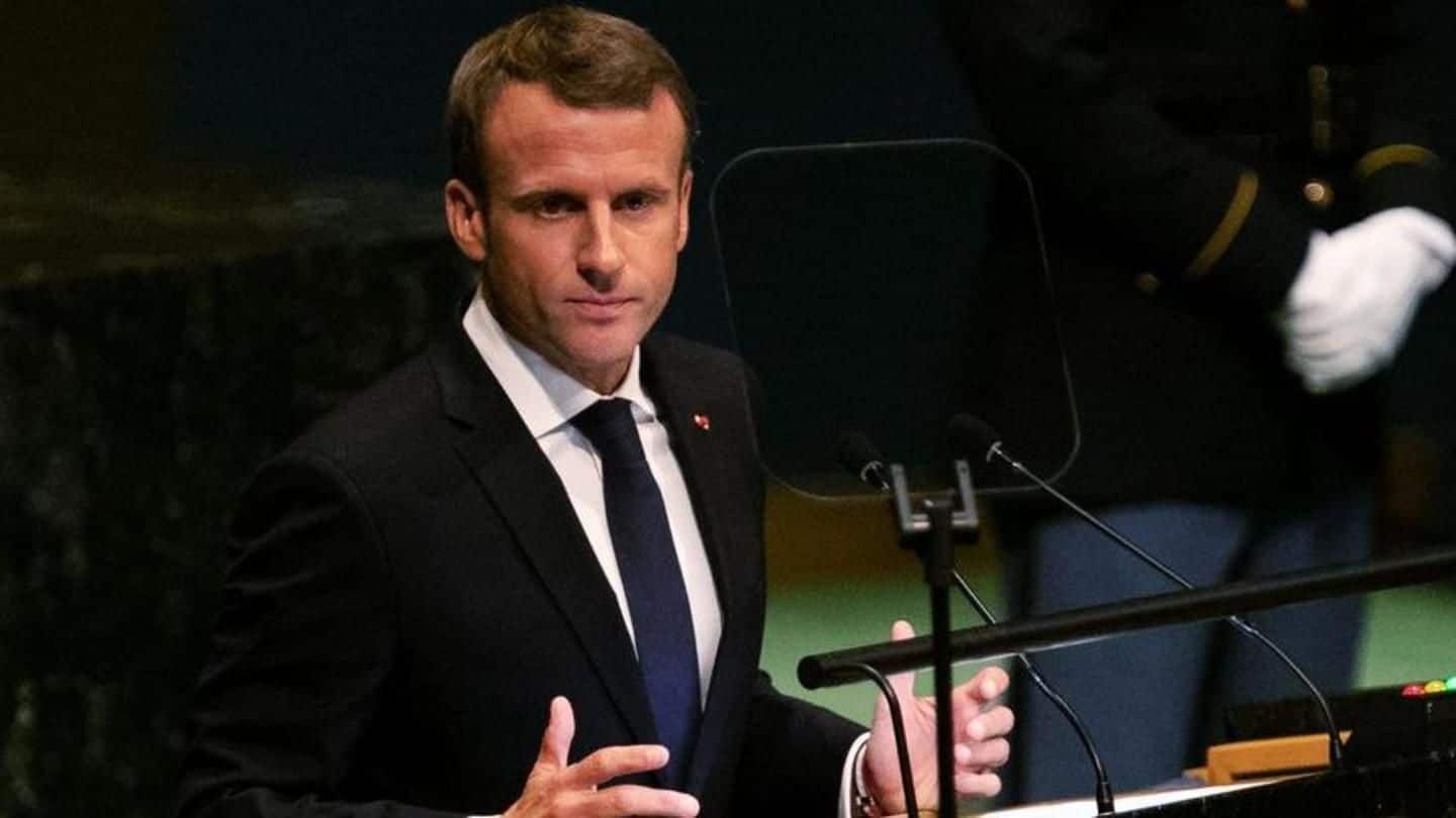 Rafale-deal: Macron says he wasn't in power during finalization