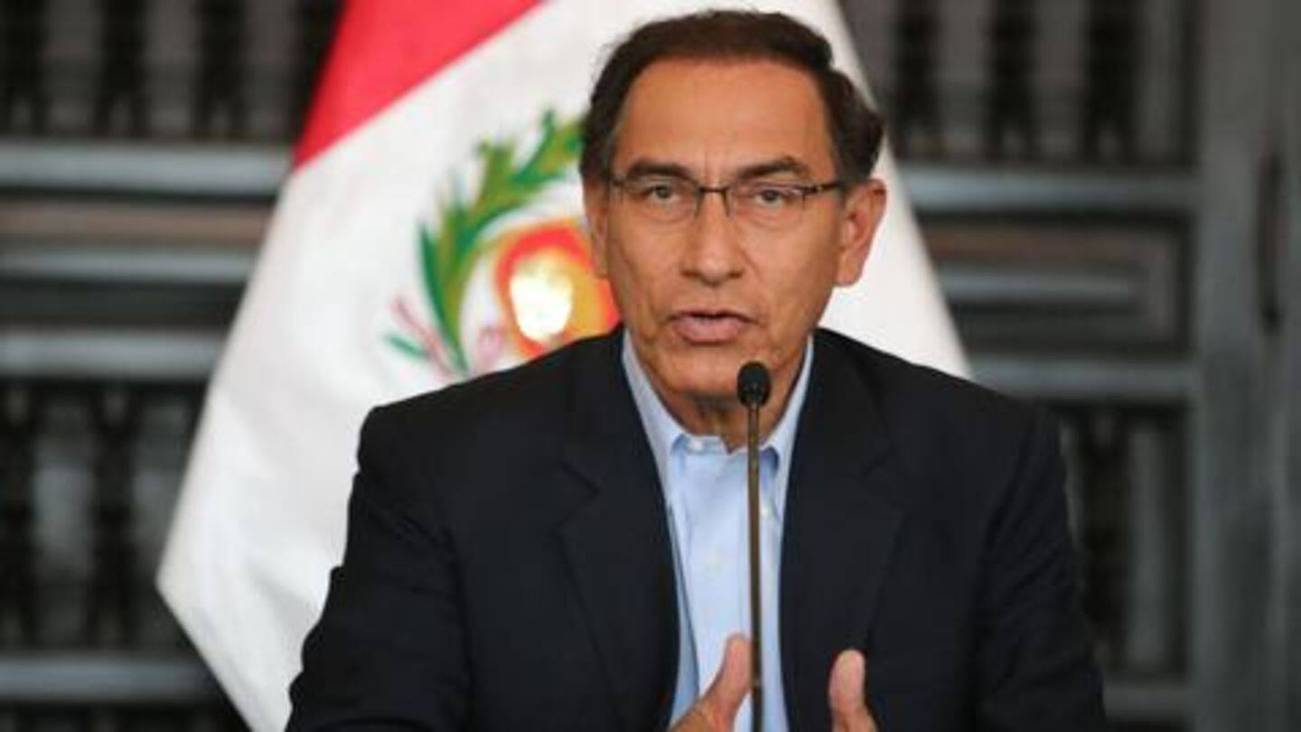 President Vizcarra asked people to remain calm President Vizcarra asked people to remain calm
