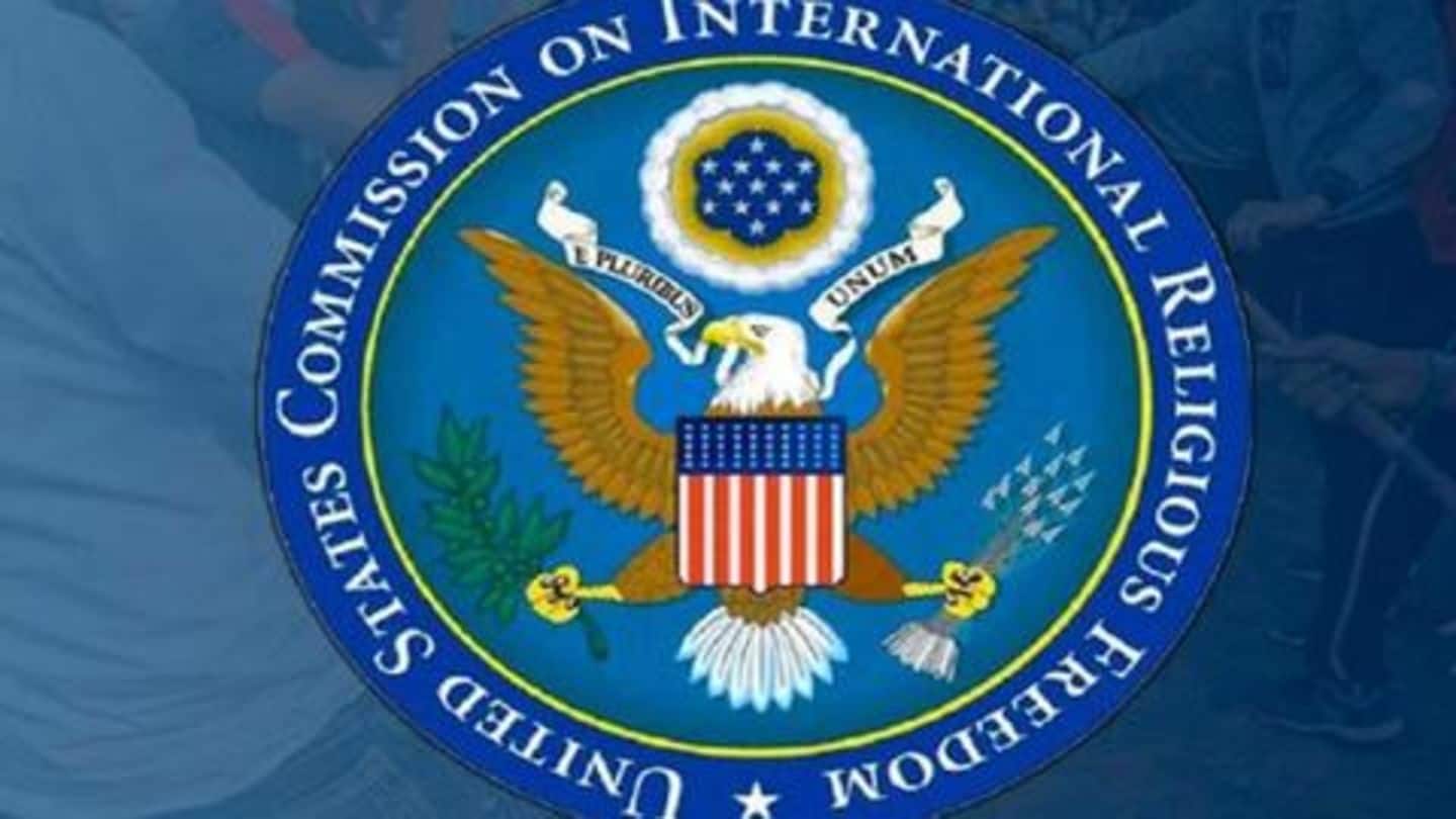 USCIRF recommends, but doesn't set policy USCIRF recommends, but doesn't set policy