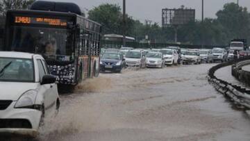 Delhi witnesses heavy rains, traffic snarls reported from several areas