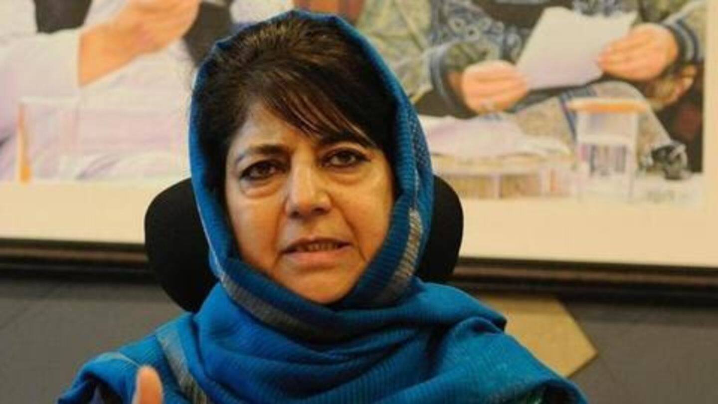 Scrapping Article 370 will break relationship with J&K, warns Mehbooba