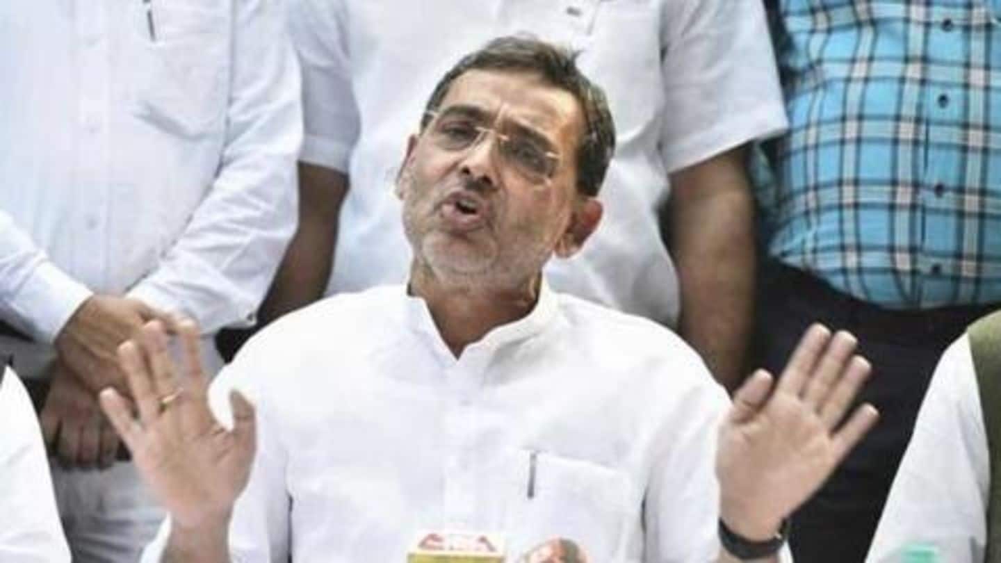 Had high hopes from NDA, writes Kushwaha in resignation letter Had high hopes from NDA, writes Kushwaha in resignation letter