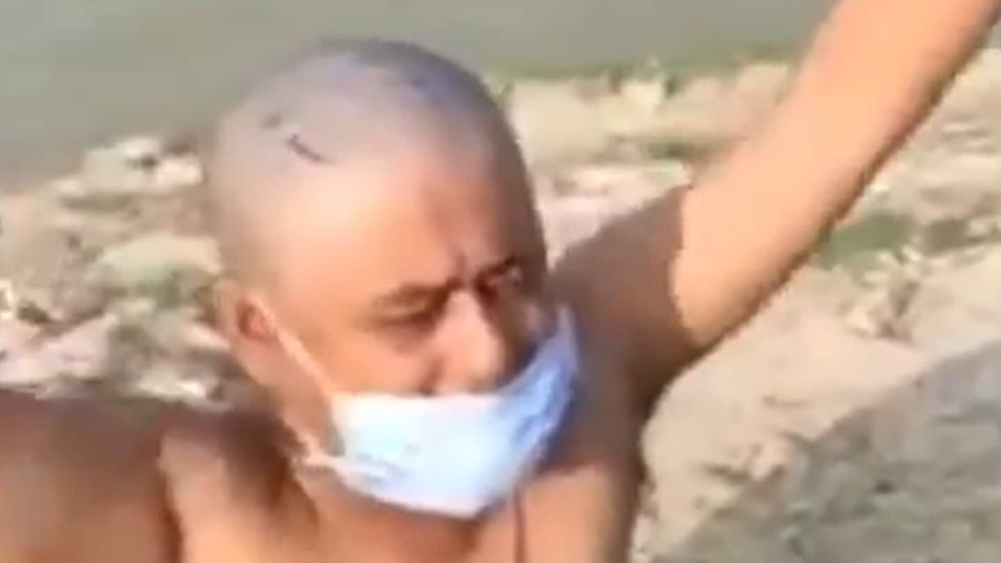 Nepalese tonsured in UP, forced to chant "Jai Shri Ram"