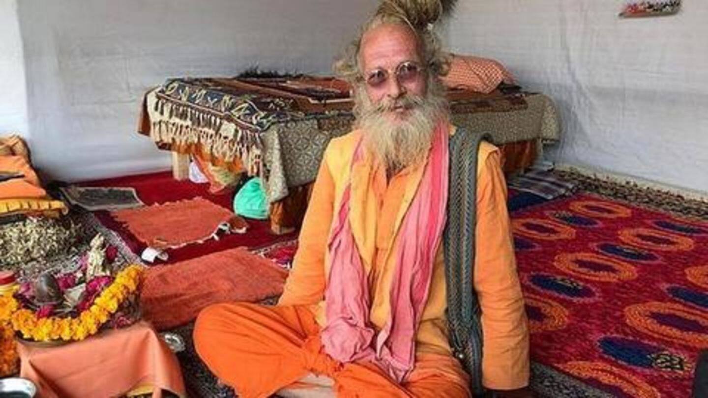 Meet Australian Baba, the atheist-turned-ascetic, who has become Kumbh's attraction