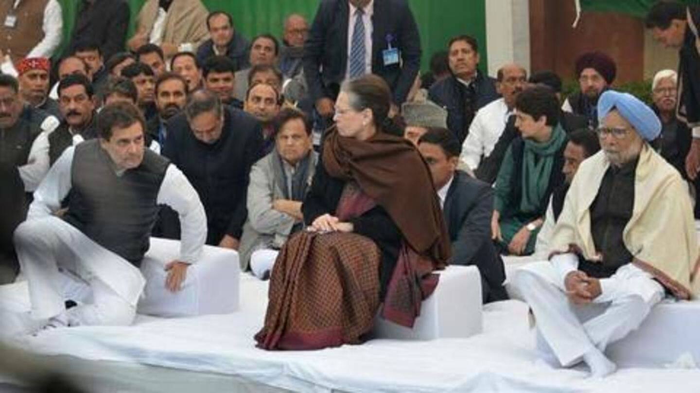 To recall, Priyanka read out Preamble at Congress' protest too To recall, Priyanka read out Preamble at Congress' protest too