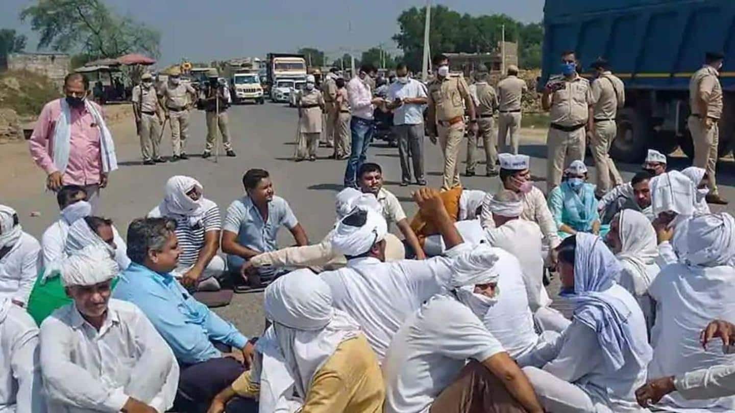 Reportedly, protest got lukewarm response in Haryana Reportedly, protest got lukewarm response in Haryana