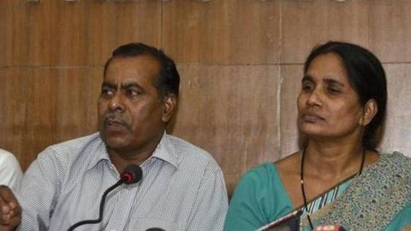 Nirbhaya's parents' plea seeking death warrant of convicts adjourned