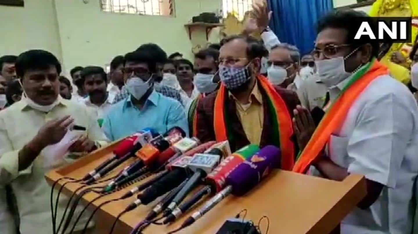 Arunachalam is happy he joined BJP on Vajpayee's birth anniversary Arunachalam is happy he joined BJP on Vajpayee's birth anniversary