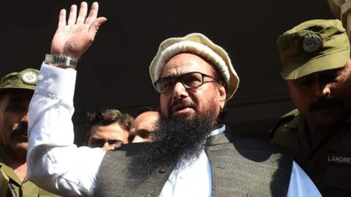 Hafiz Saeed's arrest made no difference earlier: US slams Pakistan