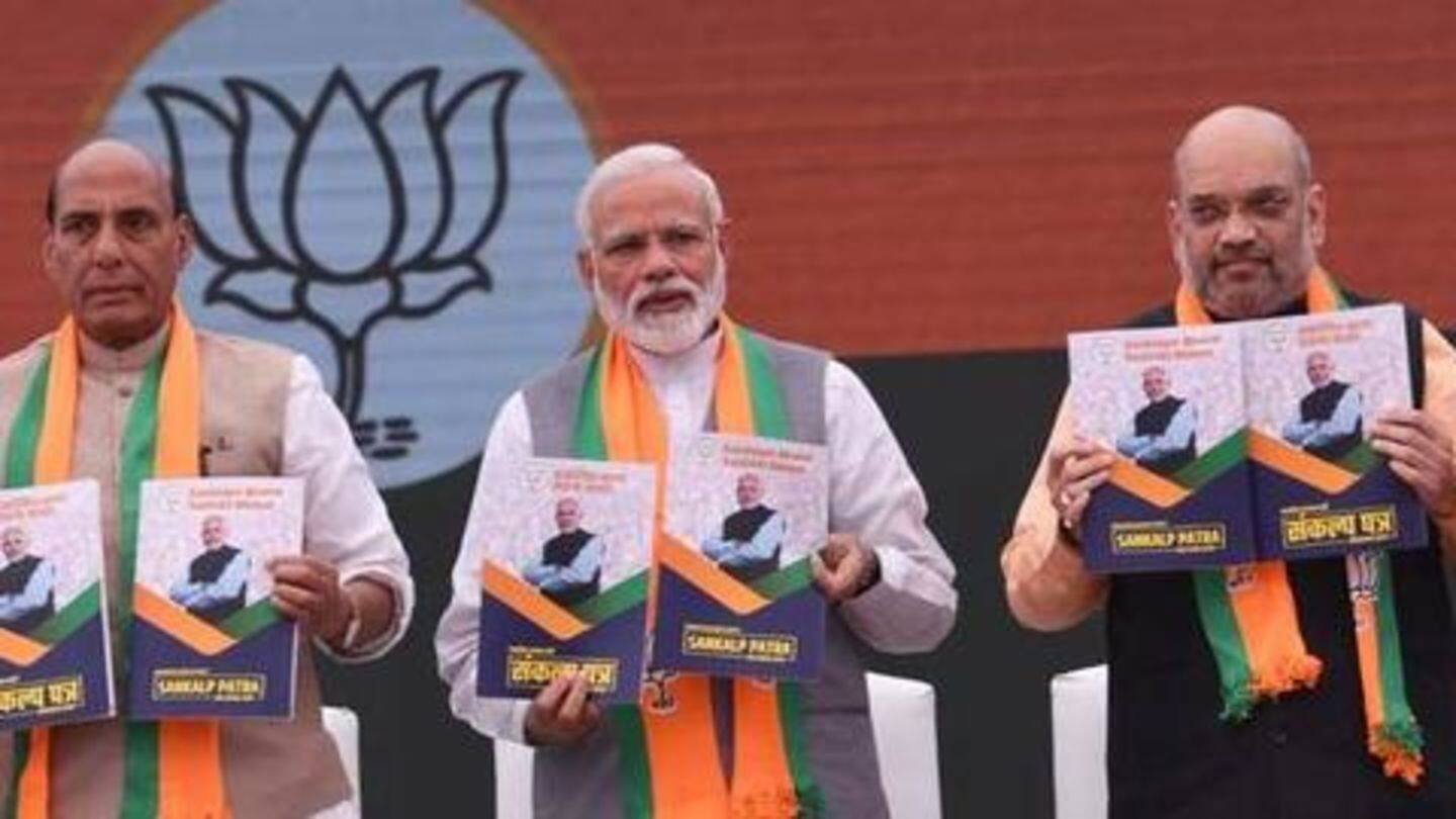 In manifesto, BJP said it wants temple to be built In manifesto, BJP said it wants temple to be built