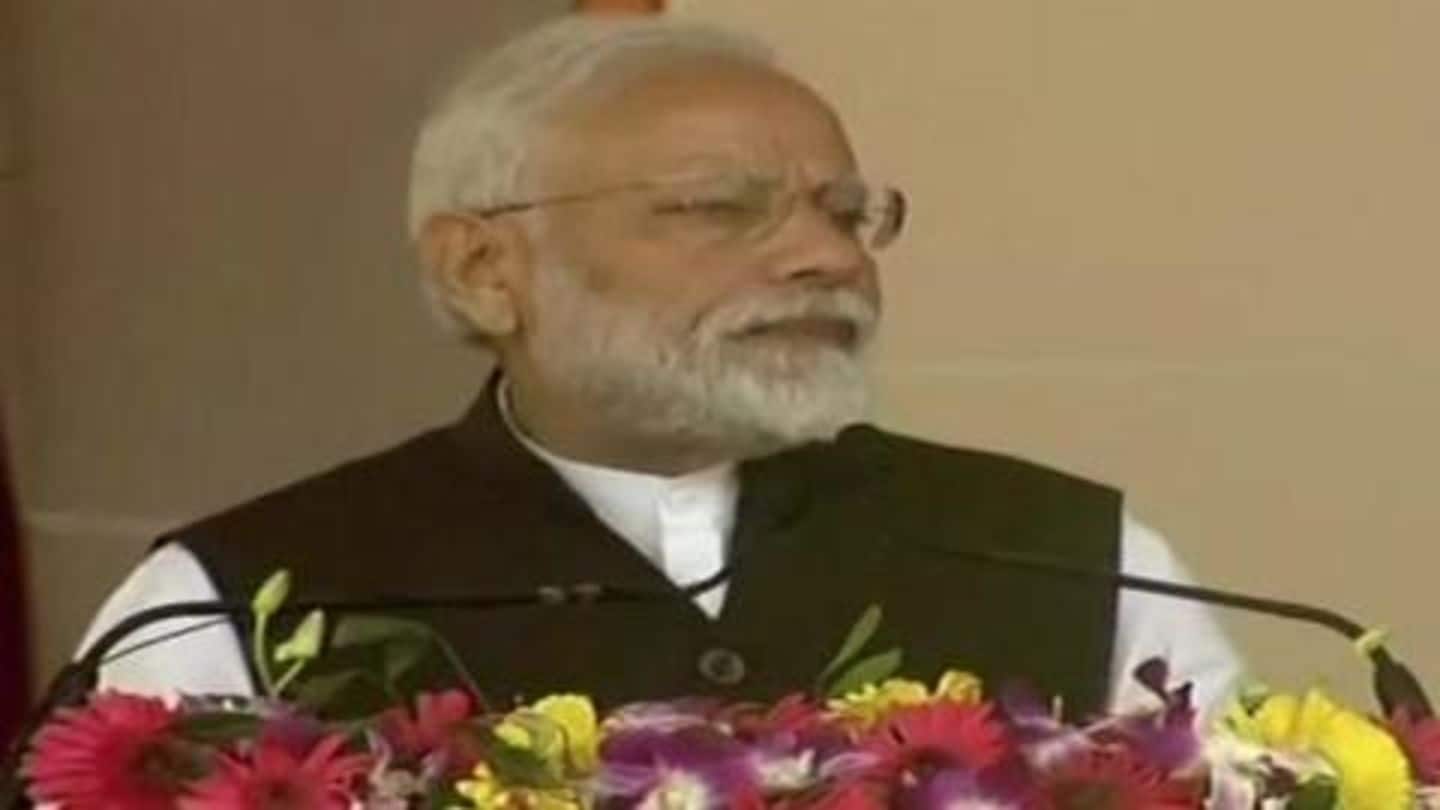 PM Modi also spoke about development in Bihar PM Modi also spoke about development in Bihar
