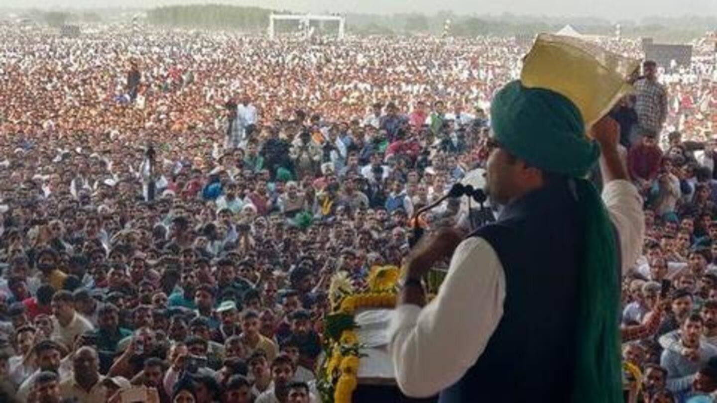Chautala's party was warmly welcomed by people of Haryana Chautala's party was warmly welcomed by people of Haryana