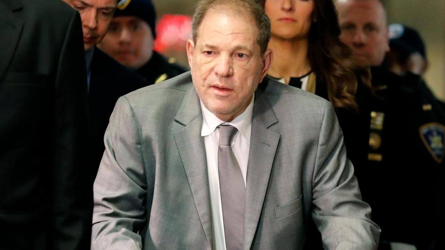 Notably, Weinstein is on trial elsewhere too Notably, Weinstein is on trial elsewhere too