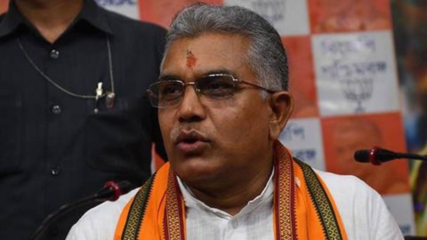 Foreign cows are 'aunties', says BJP's Dilip Ghosh