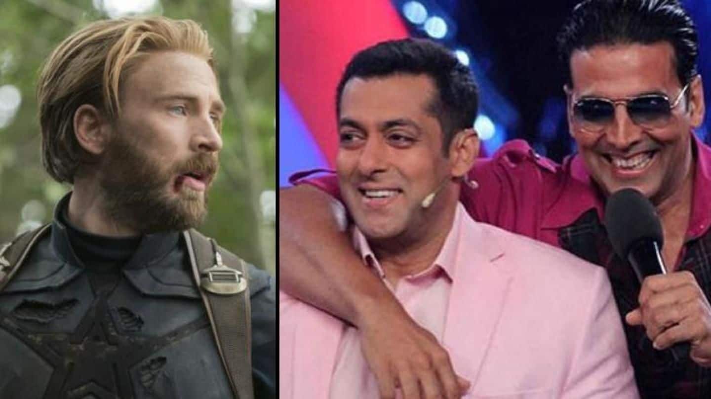 Salman, Akshay, trump 'Cap' in Forbes' top-10 highest-paid actors' list