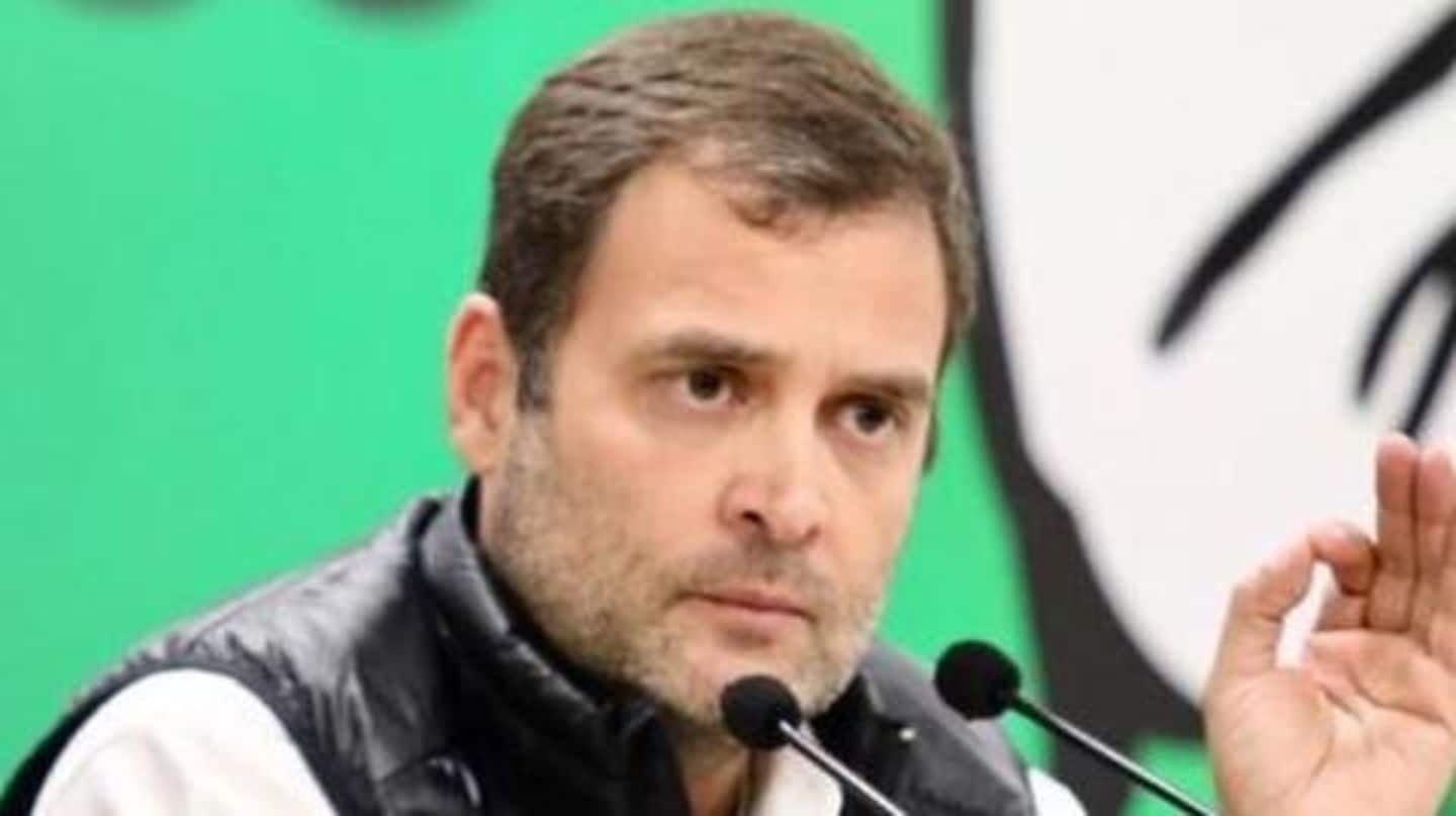 #RafaleDeal: Rahul Gandhi tweets four-questions for Narendra Modi, without number-3